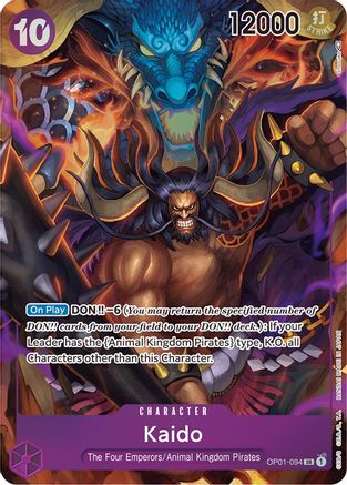 Kaido (094) (Parallel) (OP01-094) - Romance Dawn Foil - for just $10.95! 