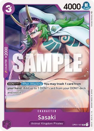 Sasaki (OP01-101) - Romance Dawn - for just $0.13! 