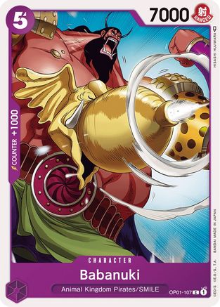 Babanuki (OP01-107) - Romance Dawn - for just $0.05! 