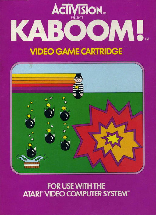 Kaboom! with Atari 2600 Paddle Controllers (Atari 2600) - for just $0! 