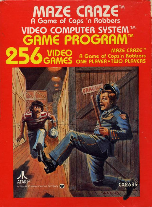 Maze Craze A Game of Cops and Robbers (Atari 2600) - for just $0! 