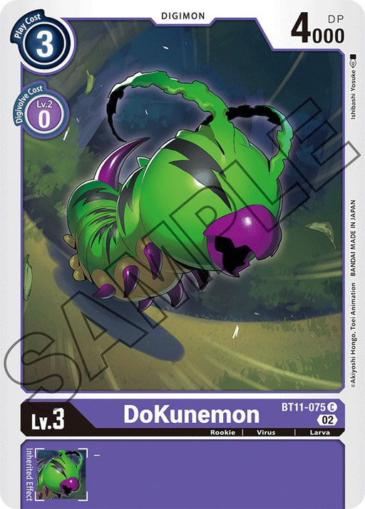 DoKunemon [BT11-075] [Dimensional Phase] - Just $0.09! Shop now at Retro Gaming of Denver