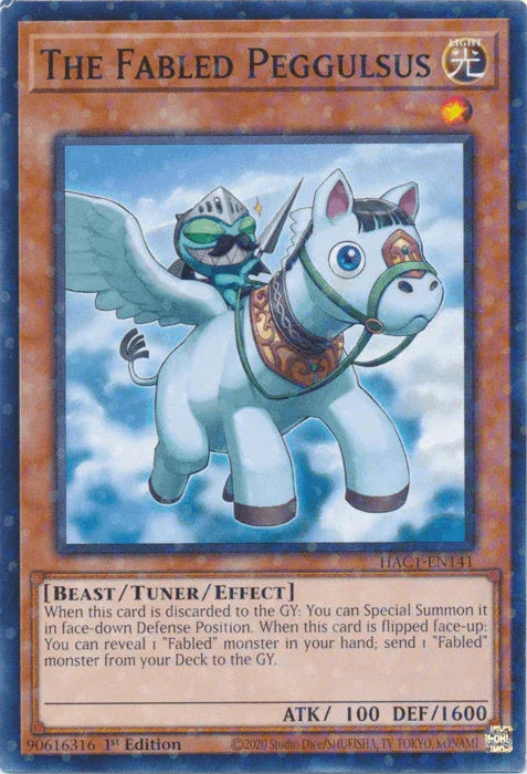 The Fabled Peggulsus (Duel Terminal) [HAC1-EN141] Common - for just $0.10! 