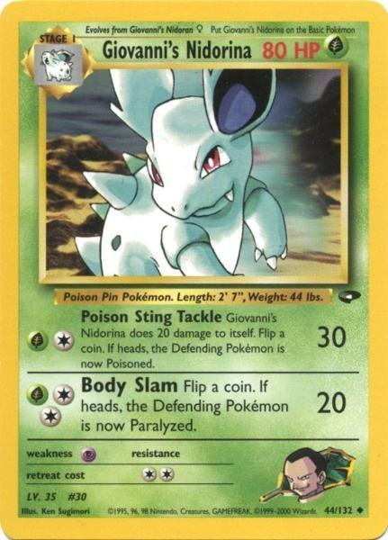 Giovanni's Nidorina (44/132) [Gym Challenge Unlimited] - for just $0.90! 