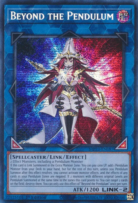 Beyond the Pendulum [MP23-EN087] Prismatic Secret Rare - for just $0.35! 