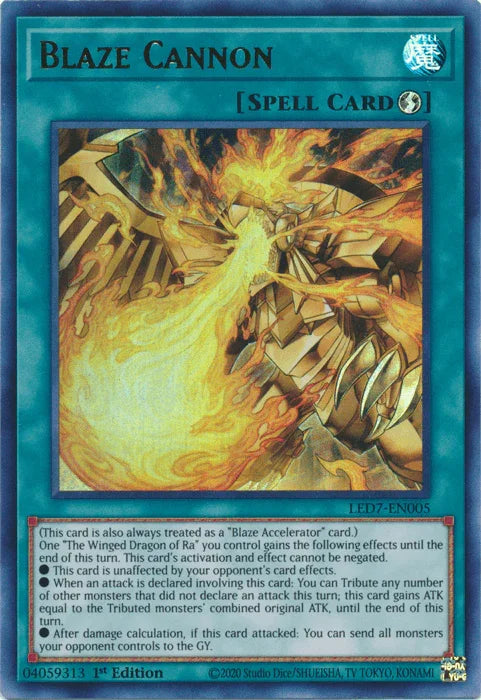 Blaze Cannon [LED7-EN005] Ultra Rare - for just $0.95! 