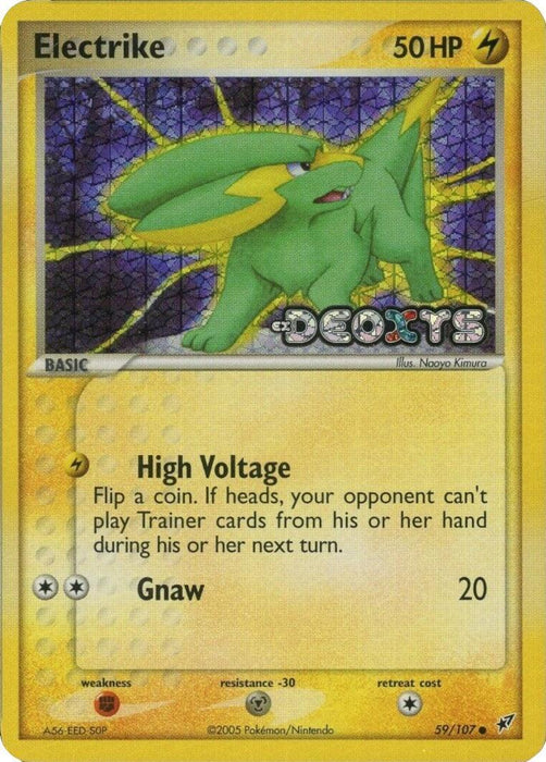 Electrike (59/107) (Stamped) [EX: Deoxys] - for just $4.65! 