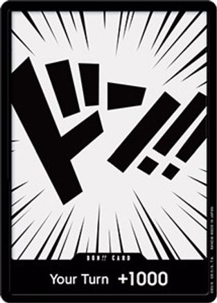 DON!! Card // One Piece Film RED Promo - Romance Dawn - for just $0.08! 