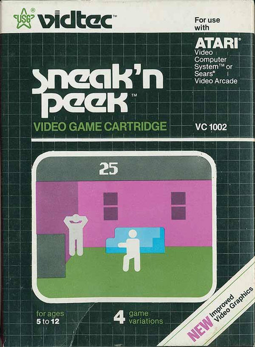 Sneak 'N Peek (Atari 2600) - for just $0! 