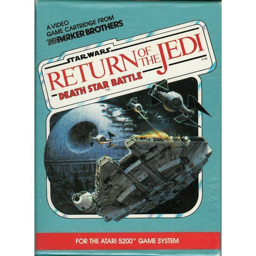 Star Wars: Return of the Jedi Death Star Battle (Atari 5200) - Premium Video Games - Just $0! Shop now at Retro Gaming of Denver