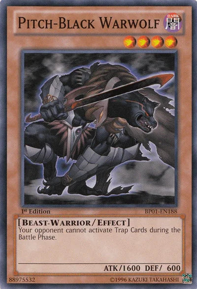 Pitch-Black Warwolf [BP01-EN188] Common - for just $0.10! 