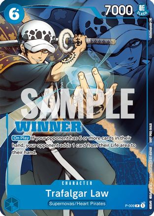 Trafalgar Law - P-009 (Winner Pack Vol. 1) (P-009) - One Piece Promotion Cards - for just $15.70! 