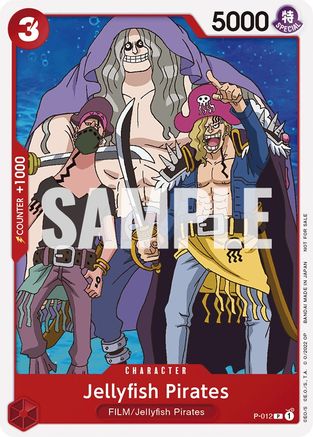Jellyfish Pirates (One Piece Film Red) (P-012) - One Piece Promotion Cards - for just $0.13! 