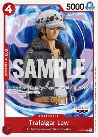 Trafalgar Law (One Piece Film Red) (P-017) - One Piece Promotion Cards - for just $1.07! 