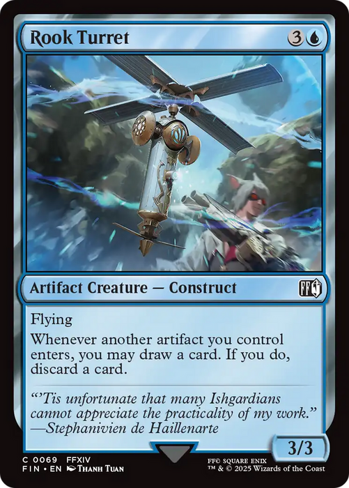 Rook Turret (FIN-069) - FINAL FANTASY Foil - for just $0.04! 
