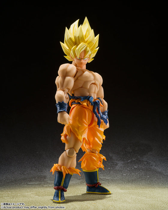 Dragon Ball Z - Super Saiyan Son Goku SH Figuarts Figure (Legendary Super Saiyan Ver.) - Just $84.99! Shop now at Retro Gaming of Denver