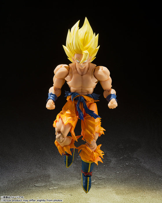 Dragon Ball Z - Super Saiyan Son Goku SH Figuarts Figure (Legendary Super Saiyan Ver.) - Just $84.99! Shop now at Retro Gaming of Denver