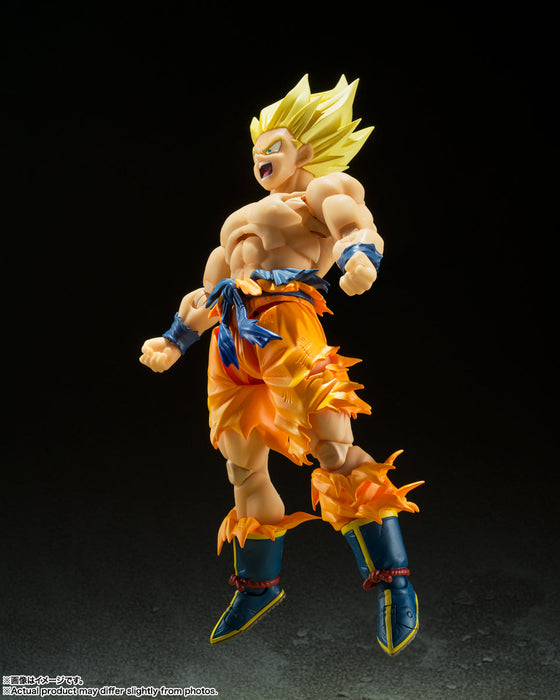 Dragon Ball Z - Super Saiyan Son Goku SH Figuarts Figure (Legendary Super Saiyan Ver.) - Just $84.99! Shop now at Retro Gaming of Denver