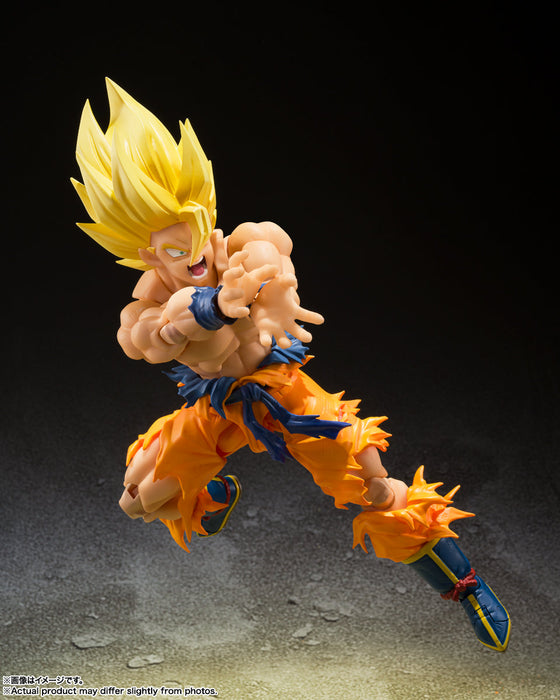 Dragon Ball Z - Super Saiyan Son Goku SH Figuarts Figure (Legendary Super Saiyan Ver.) - Just $84.99! Shop now at Retro Gaming of Denver