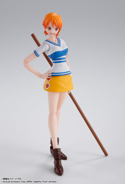 One Piece - Nami S.H Figuarts Action Figure (Romance Dawn Ver.) - Just $84.99! Shop now at Retro Gaming of Denver