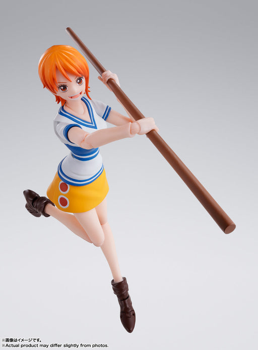 One Piece - Nami S.H Figuarts Action Figure (Romance Dawn Ver.) - Just $84.99! Shop now at Retro Gaming of Denver