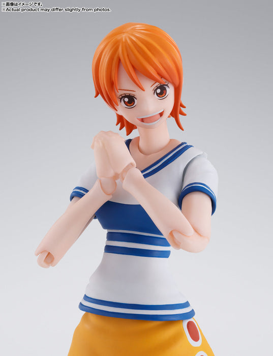 One Piece - Nami S.H Figuarts Action Figure (Romance Dawn Ver.) - Just $84.99! Shop now at Retro Gaming of Denver