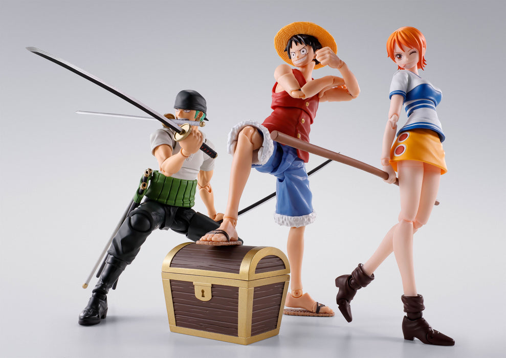 One Piece - Nami S.H Figuarts Action Figure (Romance Dawn Ver.) - Just $84.99! Shop now at Retro Gaming of Denver