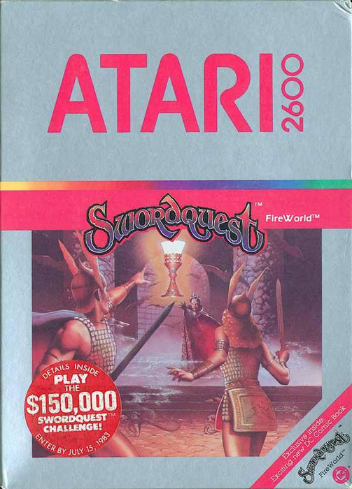 Swordquest Fireworld (Atari 2600) - for just $0! 