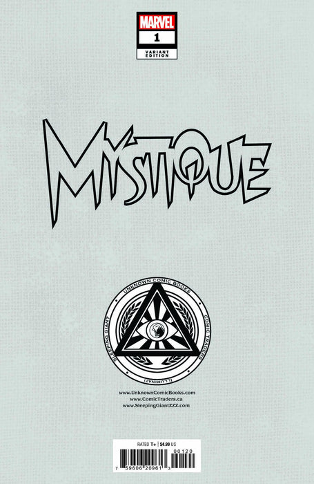 [Signed by Kaare Andrews] MYSTIQUE #1 UNKNOWN COMICS KAARE ANDREWS VIRGIN CONNECTING COVER EXCLUSIVE VAR [IN STOCK] - for just $40! 