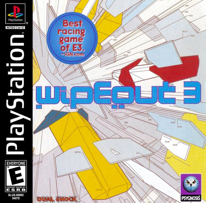 Wipeout 3 – PlayStation 1 (PS1) - for just $0! 