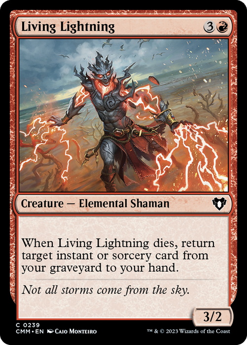 Living Lightning (CMM-239) - Commander Masters - for just $0.01! 