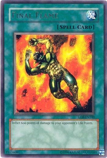 Final Flame [LOB-EN100] Rare - for just $0.10! 