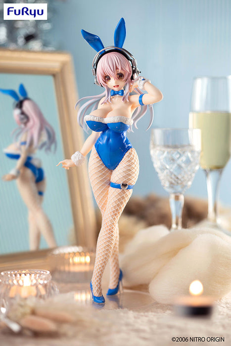 Super Sonico - Super Sonico BiCute Bunnies Figure (Blue Rabbit Ver.) - Just $39.95! Shop now at Retro Gaming of Denver