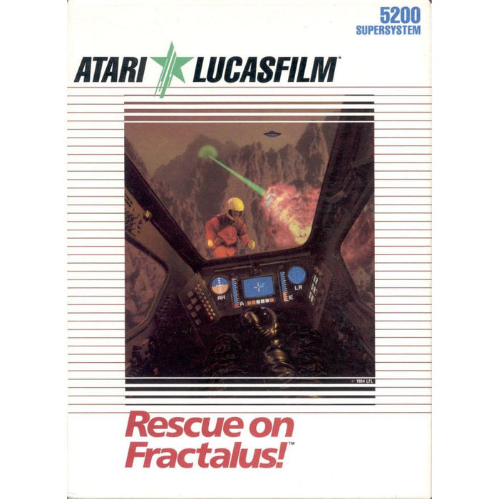 Rescue on Fractalus! (Atari 5200) - Just $0! Shop now at Retro Gaming of Denver