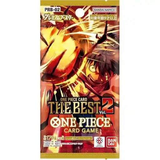 One Piece TCG - ONE PIECE CARD THE BEST vol.2 PRB-02 - Japanese (1 Booster Pack) - for just $8.99! 
