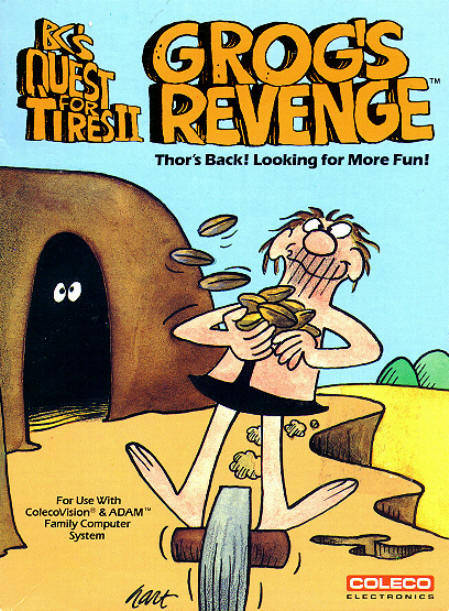 B.C.'s Quest For Tires II: Grog's Revenge (Colecovision) - for just $0! 