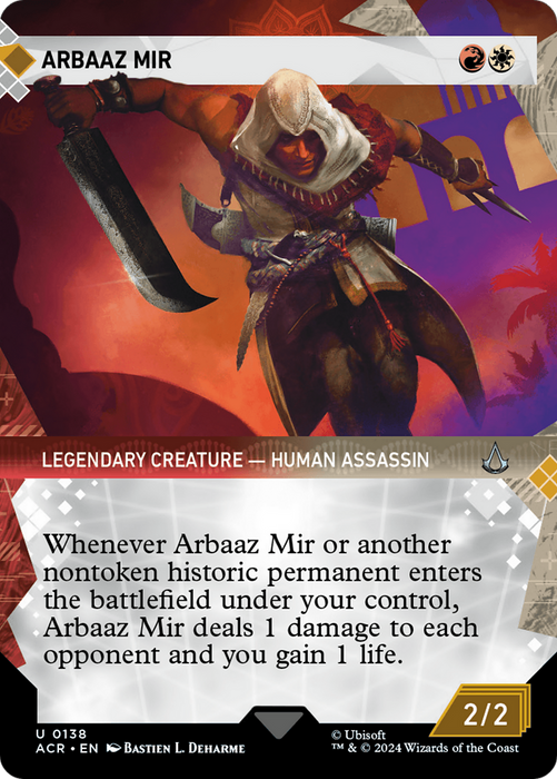 Arbaaz Mir (ACR-138) - Assassin's Creed: (Showcase) (Borderless) - for just $0.06! 