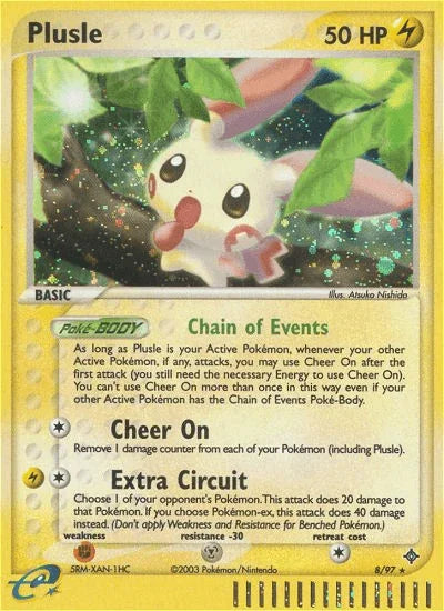 Plusle (8/97) [EX: Dragon] - for just $19.50! 