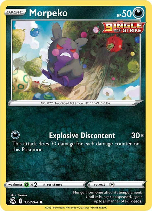 Morpeko (179/264) [Sword & Shield: Fusion Strike] - for just $0.10! 