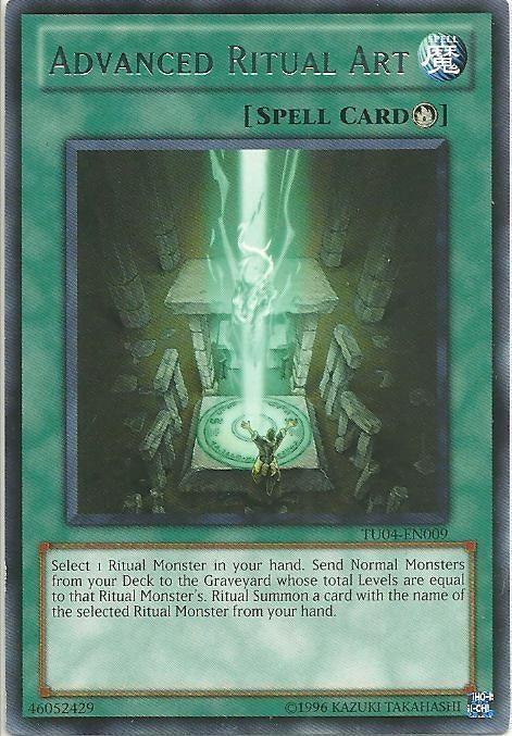 Advanced Ritual Art [TU04-EN009] Rare - for just $0.20! 