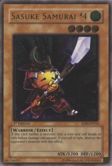 Sasuke Samurai #4 [RDS-EN016] Ultimate Rare - for just $2.05! 