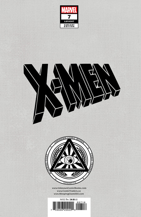 X-MEN #7 UNKNOWN COMICS SABINE RICH EXCLUSIVE VAR (11/06/2024) - for just $10! 