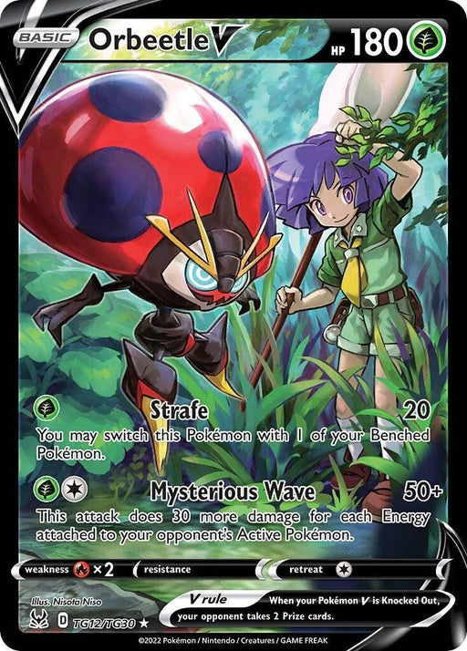 Orbeetle V (TG12/TG30) [Sword & Shield: Lost Origin] - for just $2.30! 
