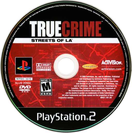 True Crime: Streets of LA – PlayStation 2 (PS2) - for just $0! 