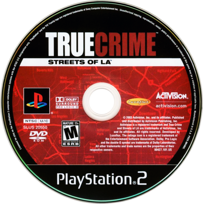 True Crime: Streets of LA – PlayStation 2 (PS2) - for just $0! 