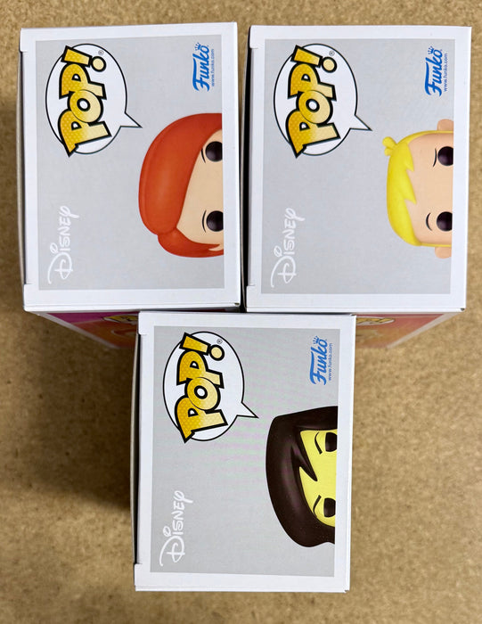 Funko Pop! Disney Kim Possible, Ron Stoppable & Shego Kim Possible 2025 Set Of 3 - for just $40! 