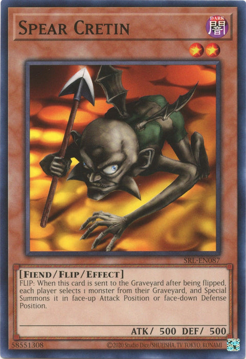 Spear Cretin (25th Anniversary) [SRL-EN087] Common - for just $0.10! 