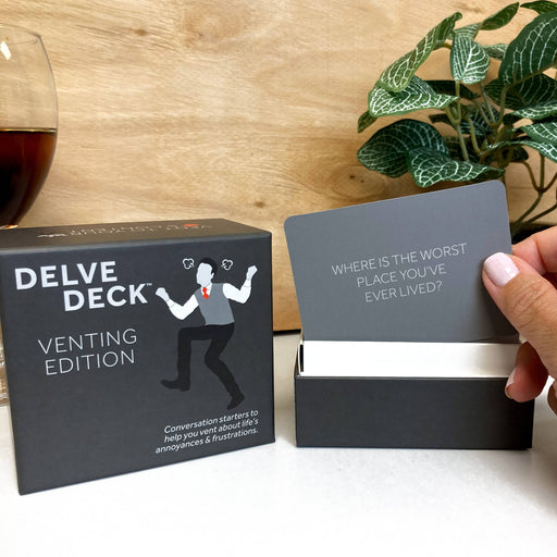 Delve Deck Conversation Cards - Venting Edition - for just $27.99! 