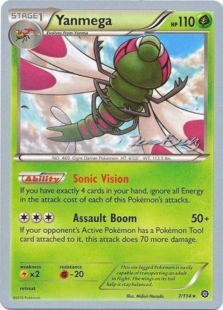 Yanmega (7/114) (Bebe - Jesper Eriksen) [World Championships 2016] - for just $0.20! 