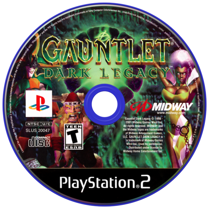Gauntlet: Dark Legacy – PlayStation 2 (PS2) - for just $29.99! 